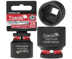 Tvardy Smūginė galvutė 1/2'' 6-kampė 28mm CR-MO (10/60)