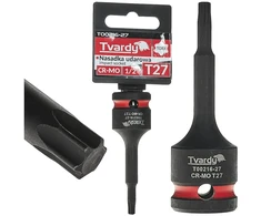 Tvardy Smūginis antgalis TORX 1/2'' T25 CR-MO (10/100)
