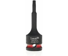 Tvardy Smūginis antgalis TORX 1/2'' T25 CR-MO (10/100)