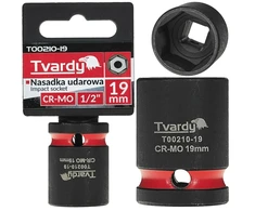 Tvardy Smūginis antgalis 1/2'' 6-kampis 19mm CR-MO (10/120)