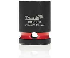 Tvardy Smūginis antgalis 1/2'' 6-kampis 19mm CR-MO (10/120)