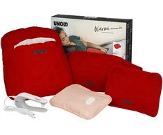 Unold 86023 „Wärmi Premium Set“ elektrinis vandens šildytuvas, raudonas