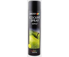 Prietaisų skydelio valiklis COCKPIT SPRAY APPLE 600ml, Motip