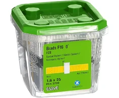 Vinys Essve F16; 1,6×25 mm; 0°; 3700 vnt.; blizgaus cinkavimo