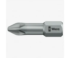 Grąžtas Wera 851/1 TZ, 1 vnt., „Phillips“, PH 2, 25 mm, 3 g, 25,4 / 4 mm (1 / 4 colio)
