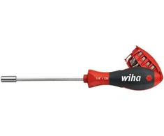 Wiha Magnetic su atsuktuvas su antgalių dėtuvės mišriomis su 8 antgaliais, 1/4''(32901)