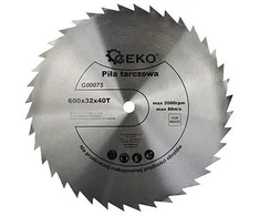 Geko medinis diskas 600x32x40T (G00075)