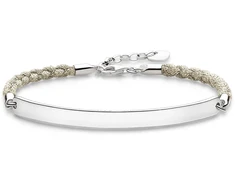 Biżuteria THOMAS SABO A002917319L19. Bransoletka, Kolor balta sidabrinė. Kobieta.