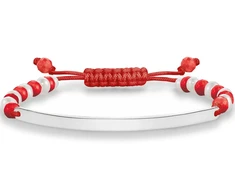 Biżuteria THOMAS SABO A003068327L21. Bransoletka, Kolor raudona sidabrinė. Kobieta.