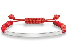 Biżuteria THOMAS SABO A003081410L19. Bransoletka, Kolor raudona sidabrinė. Kobieta.
