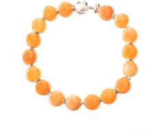 Biżuteria THOMAS SABO KT14286610L17. Bransoletka, Kolor oranžinė. Kobieta.