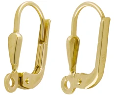Auksinis papuošalas Gallay 430077, dydis 14x7 mm