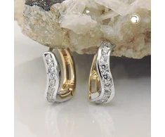 Auskarai Gallay 431387, dydis 12x3 mm