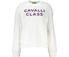 Džemperis CAVALLI CLASS QXT67A-CF062_BIANCO_00053 (moterims), balta