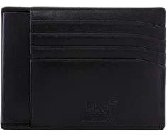 Mont Blanc Kortelių dėklas MONTBLANC MB130070 (vyrams), juoda, dydis 9X0,5X12 cm