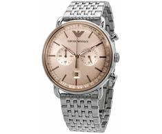 Laikrodis ARMANI AR11239. Kwarcowy, Kolor auksinė. Mężczyzna.
