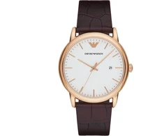 Laikrodis ARMANI AR2503. Kwarcowy, Kolor ruda. Mężczyzna.