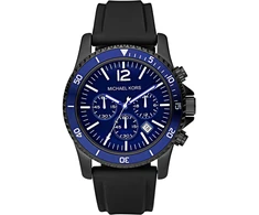 Laikrodis MICHAEL KORS MK8165. Kwarcowy, Kolor mėlyna. Mężczyzna.