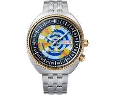 Orient Revival Pasaulio Žemėlapis Automatinis RA-AA0E08Y39B Vyriškas Laikrodis