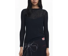 Suknelė DESIGUAL 25WWVK25_NE2000 (moterims), juoda