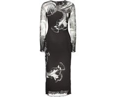 Suknelė DESIGUAL 26SWVK53_NE2000 (moterims), juoda