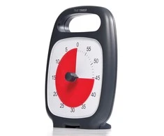 Dėlionė Laikmatis / atgalinio skaičiavimo laikrodis - Time Timer PLUS, Juodas (14x18 cm), JAC5025