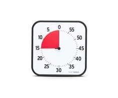 Dėlionė Laikmatis / atgalinio skaičiavimo laikrodis - Time Timer audible Large su Magnetais (30x30 cm), JAC5109