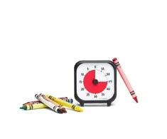 Dėlionė Laikmatis / atgalinio skaičiavimo laikrodis - Time Timer Pocket (7,5x7,5 cm), JAC5107