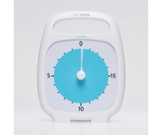 Dėlionė Laikmatis / atgalinio skaičiavimo laikrodis - Time Timer PLUS 20 min, Baltas (14x18 cm), JAC5033