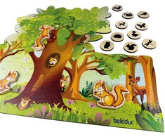 Beleduc grindų dėlionė "Nuki &amp; draugai" (11015)