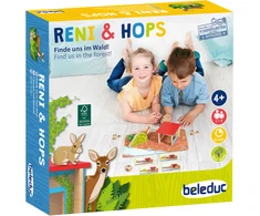 Beleduc lavinamoji priemonė - atminties ir kalbos lavinimo žaidimas "Reni ir Hops" (22624)