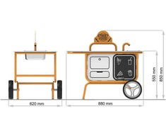 Dėlionė Beleduc mobili Gatvės maisto stotelė (62082)
