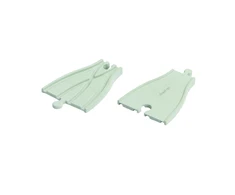PlanToys guminių Kelių &amp; Bėgių papildymo rinkinys "Jungtys" (6327)