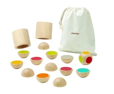 Dėlionė PlanToys "Kratyk ir atversk" (4633)