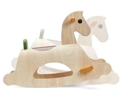PlanToys lavinamoji priemonė - supamas arkliukas Palomino (PT3504)