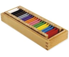 Dėlionė TimeTEX Antroji Spalvų lentelių dėžutė, 11 porų "Montessori Premium" (TT94208)
