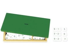 Dėlionė TimeTEX Atimties užduočių ir atsakymų dėžutė "Montessori Premium" (TT94447)
