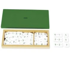 Dėlionė TimeTEX Atimties užduočių ir atsakymų dėžutė "Montessori Premium" (TT94447)