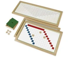 Dėlionė TimeTEX Atimties užsiėmimų lentelės su mediniu rėmeliu "Montessori Premium" (TT94445)