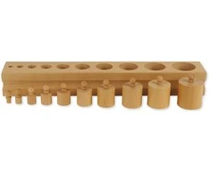 Dėlionė TimeTEX Cilindrų Kaladė 1 "Montessori Premium" (TT94245)