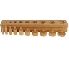 Dėlionė TimeTEX Cilindrų Kaladė 3 "Montessori Premium" (TT94247)