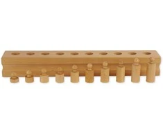 Dėlionė TimeTEX Cilindrų Kaladė 4 "Montessori Premium" (TT94248)
