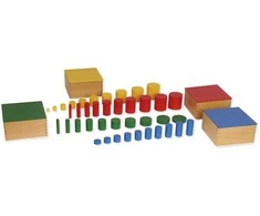 Dėlionė TimeTEX Cilnindrų be rankenėlių rinkinys "Montessori Premium" (TT94249)