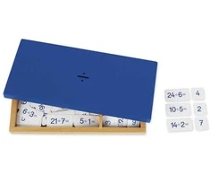 Dėlionė TimeTEX Dalybos užduočių ir atsakymų dėžutė "Montessori Premium" (TT94472)