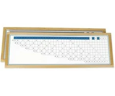 Dėlionė TimeTEX Dalybos užsiėmimų lentelės su mediniu rėmeliu "Montessori Premium" (TT94470)