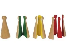 TimeTEX Didelės trupmenų figūrėlės "Montessori Premium" (TT94492)