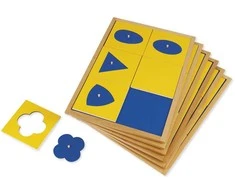 Dėlionė TimeTEX Geometrijos spintelė su stalčiais "Montessori Premium" (TT94261)