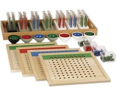 Dėlionė TimeTEX Ilgoji Dalyba, pilnas rinkinys "Montessori Premium" (TT94471)