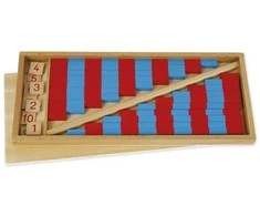 Dėlionė TimeTEX Mažos skaičių lazdelės "Montessori Premium" (TT94428)