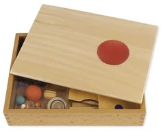 TimeTEX Medinis saulės sistemos rinkinys, vokiečių k. "Montessori Premium" (TT94706)